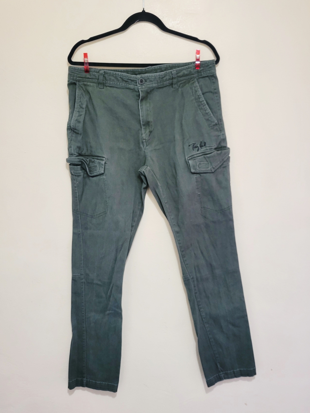 Tony Hawk Men's Cargo Pants in Olive